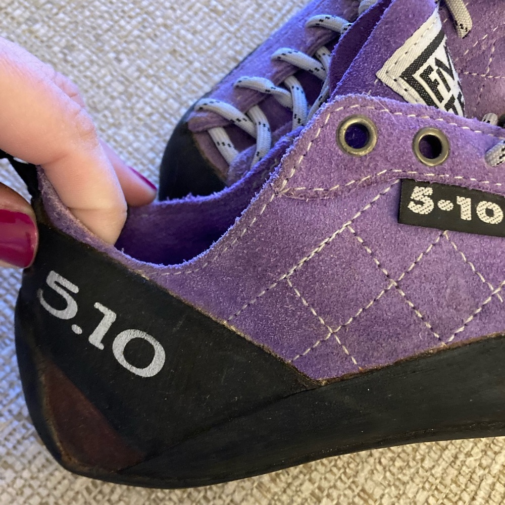 5.10 Five Ten Womens Rock Climbing Bouldering Shoes size 4.5